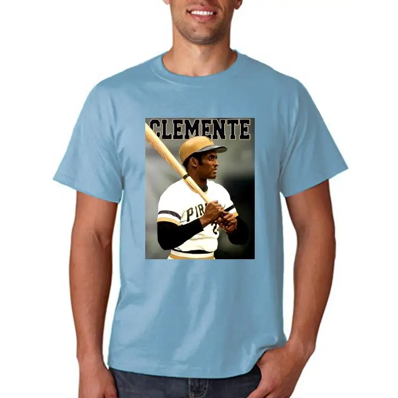 Roberto Clemente Pirates Black T-shirt S-3XL