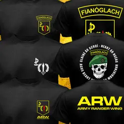 Ireland Irish ARW Army Ranger Wing Special Force Ops Army Military Men Tshirt Casual O-Neck Tshirt Summer Streetwear Tee Shirt