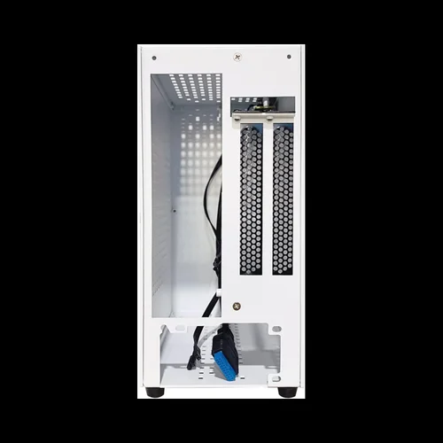 Imagen 2 del producto Estuche de escritorio Estuche MINI ITX Estuche de aluminio Mini-ITX para escritorio Estuche para computadora compatible con mini tarjeta gráfica