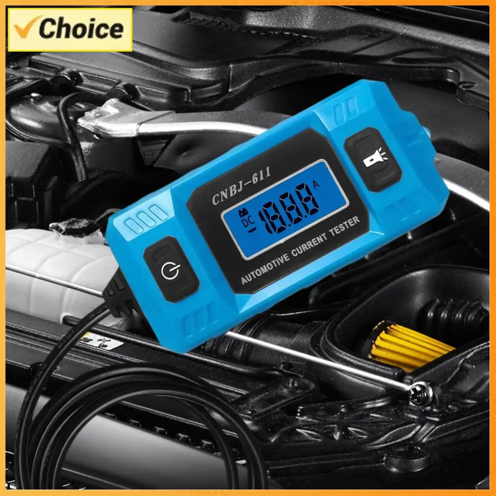 

Анализатор утечек в автомобиле с ЖК-дисплеем, тестер автомобильных цепей до 48В, измеритель цепей с предохранителями типа «лезвие», инструмент для диагностики неисправностей, высокоточный