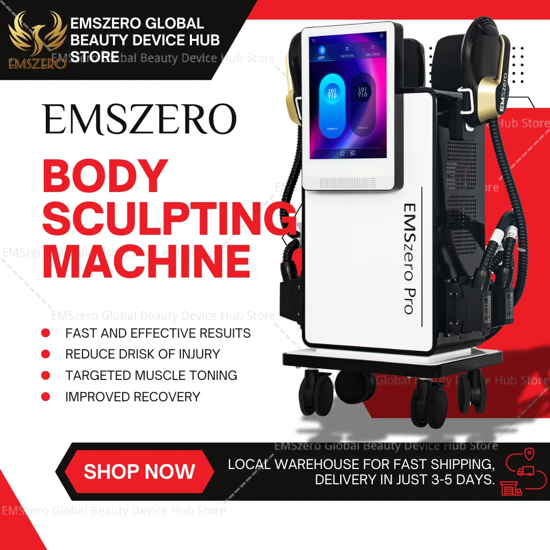 

EMSzero PRO RF Sculpt Machine Body Contouring Machine Professional EMS Body Sculpting Shaping Weight loss