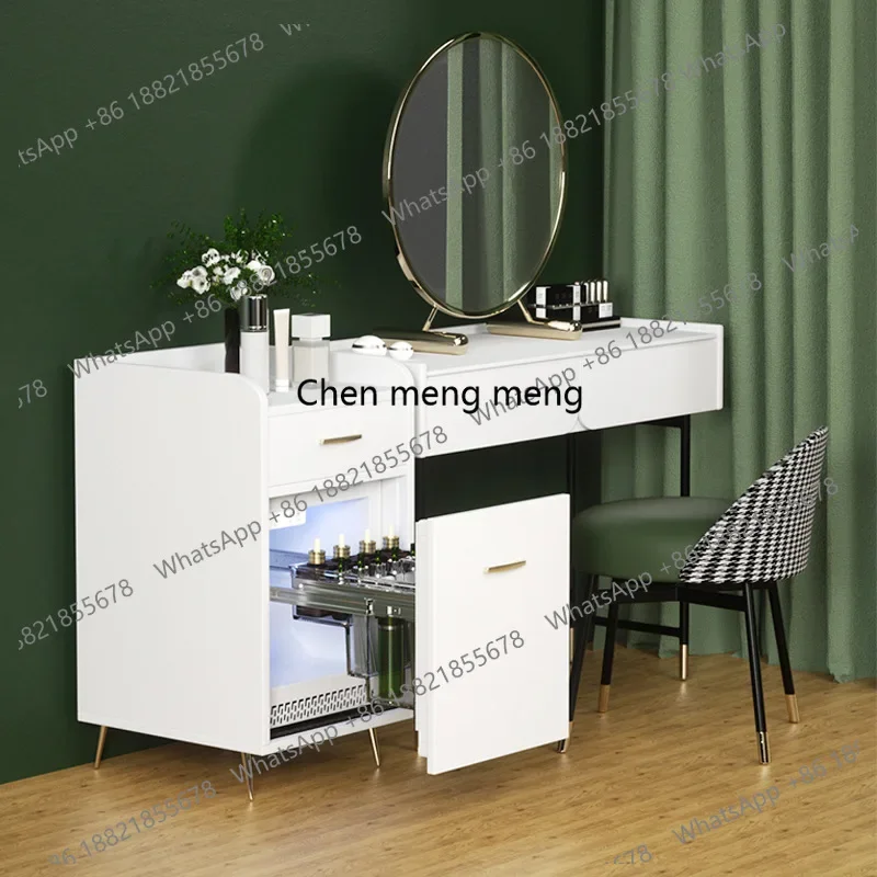 LH23 Cosmetics and Skincare Refrigerator Cabinet Kitchen Bathroom Mirror Vanity Embedded Refrigerator for Home Use
