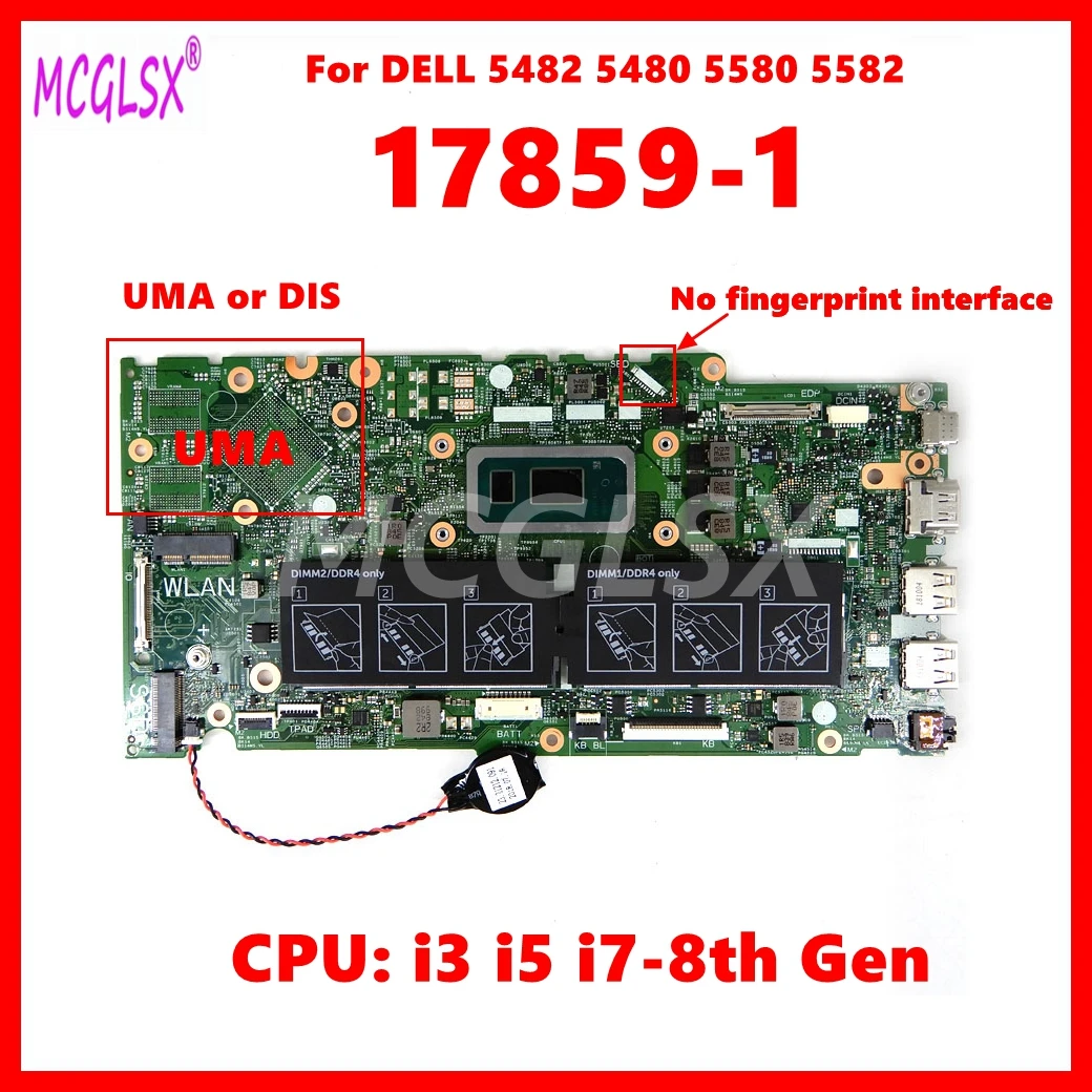 17859-1-notebook-mainboard-for-dell-inspiron-5482-5480-5580-5582-laptop-motherboard-with-i5-i7-8th-gen-cpu-v2g-gpu-100-test-ok
