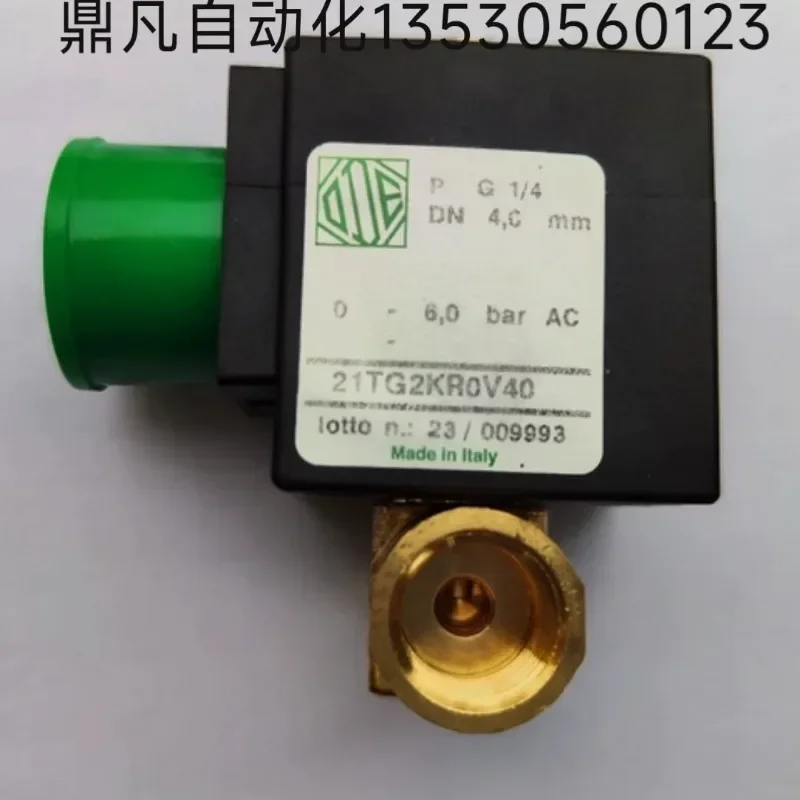 ODE solenoid valve D 21TG2KR0V40 D4N.0 BA 2 points normally closed valve solenoid valve for coffee machine.