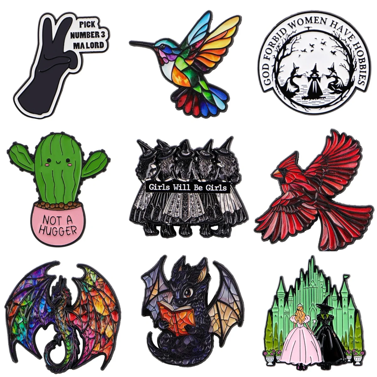 Film Hexe Emaille Pin Cartoon Drachen Brosche Für Mantel frauen Broschen Mode Revers Abzeichen Schmuck Geschenk für Freunde