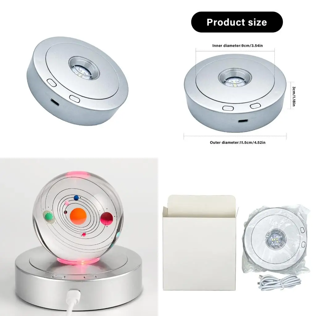 

USB -перезаряжаемый кристаллический дисплей.