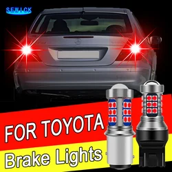2pcs Car LED Brake Stop Tail Lights Blubs Red For Toyota Auris E180 MK2 Avensis T22 T25 Yaris/Vitz P9 Corolla Verso AR10