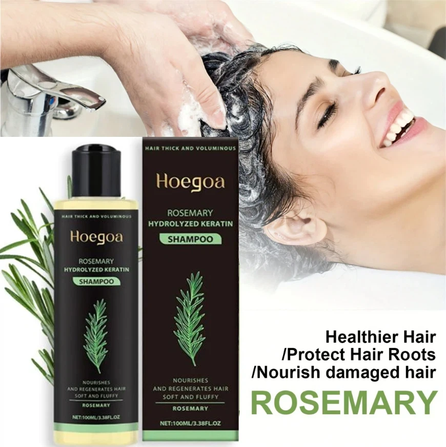 شامبو روزماري، مستخلصات عشبية، تنظيف فروة الرأس اليومي، التحكم في الزيوت، تكثيف، تنعيم ومغذي، شامبو جذور الشعر القوية
