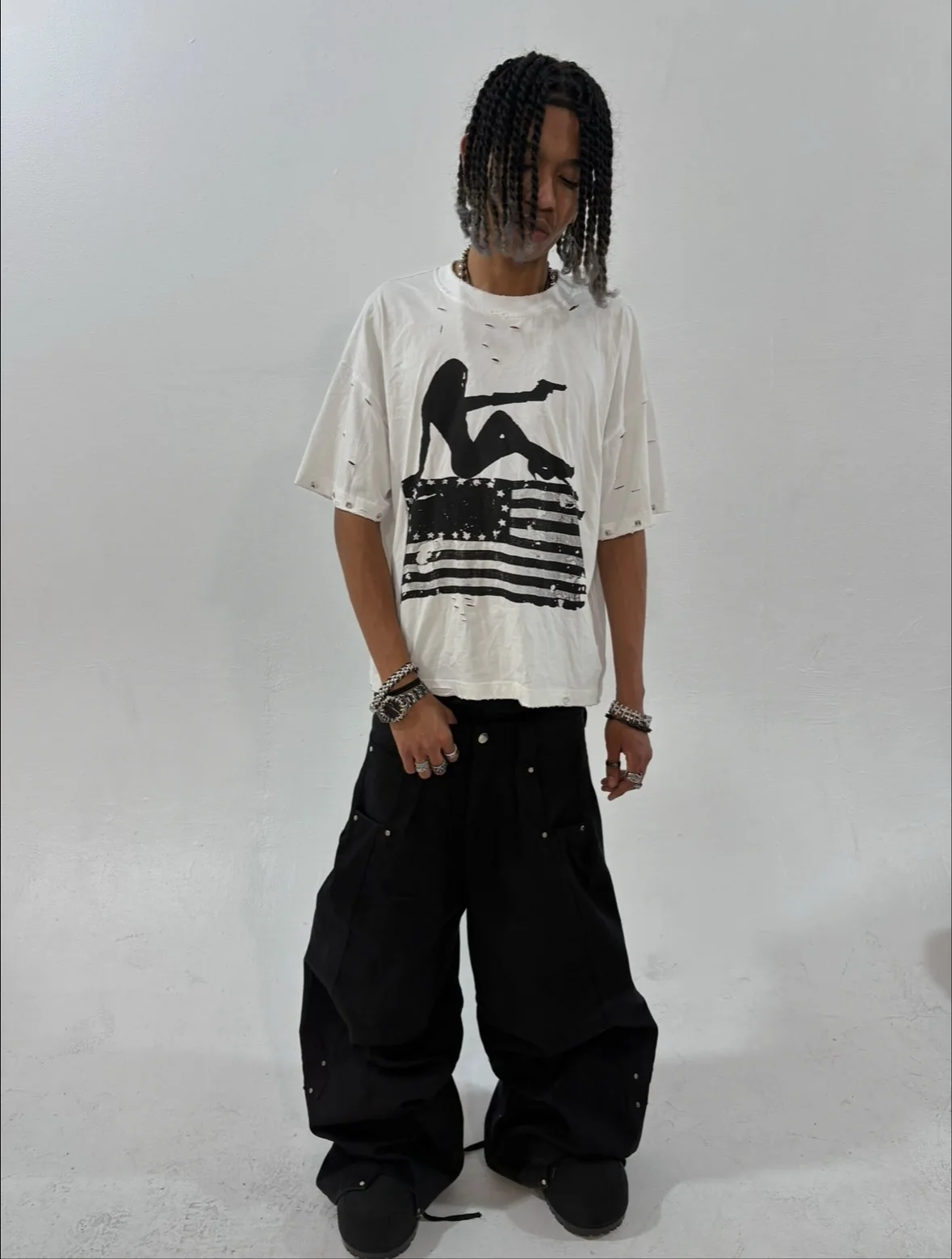 “LIBERTY” SHIRT Short Sleeve Shirt Women Men Retro Hip Hop Graphic Printing Oversized Cotton Affliction T Shirt women clothing