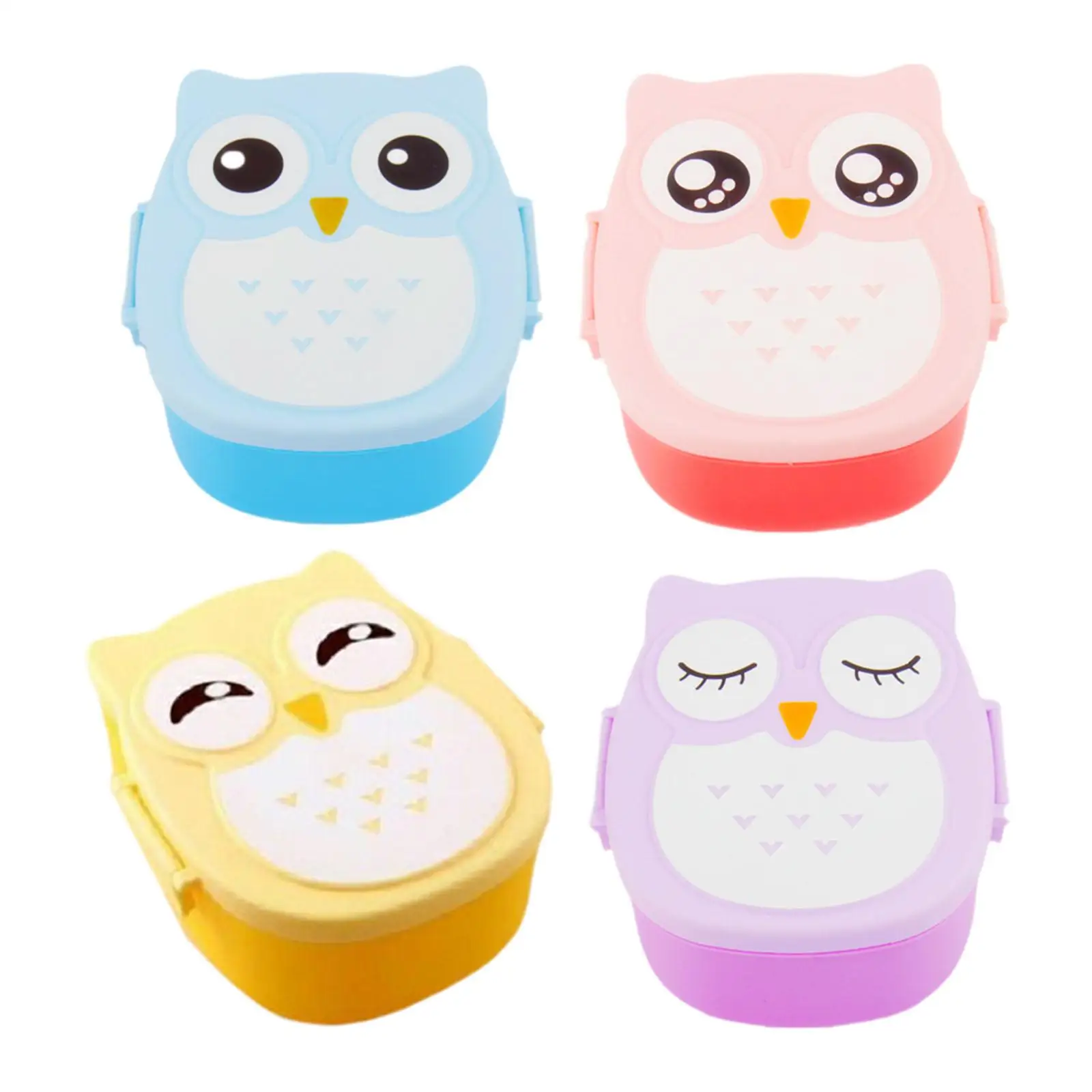 Owl Lunch Box Food Container Lunch Box for Kids for Travel Worker Picnic