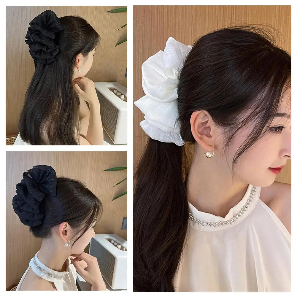 

Feather Cloud Bubble Hair Clip Stylish And Cute High-End Scoop Clip Back Clip Cute Shark Stylish Popular Grab Grab And U6O7