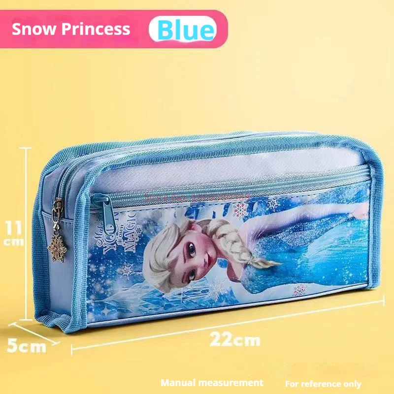 Nowy Disney Mickey Frozen Princess Transformers Cartoon dziecięca torba na artykuły papiernicze wielofunkcyjny piórnik o dużej pojemności