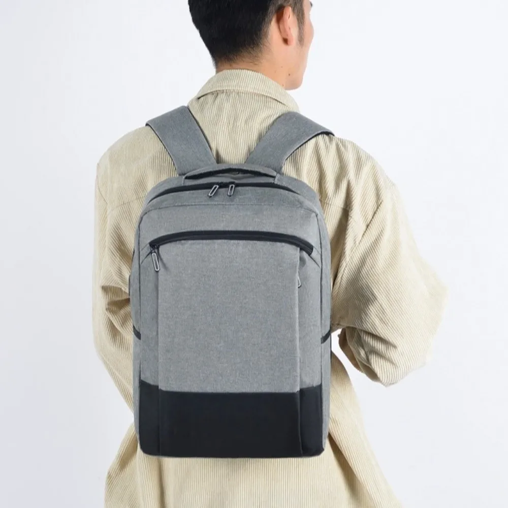Portable Waterproof Oxford Cloth Backpack Multipockets Large Capacity Student Backpack Handbag Oxford Laptop Bag Business