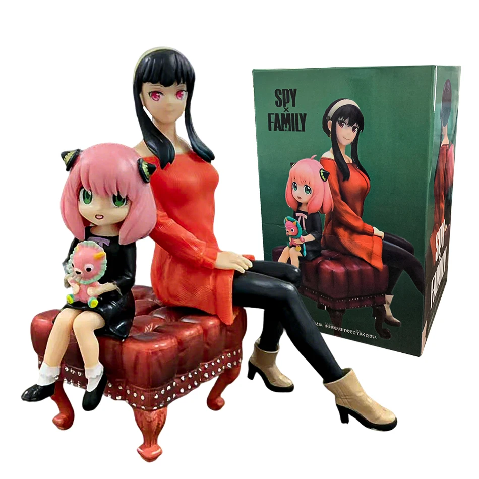 Best Seller 15CM Anime Figure SPY×FAMILY Anya Alstreim Yor Forger Action Figure PVC Table Decoration Figure Model Toy