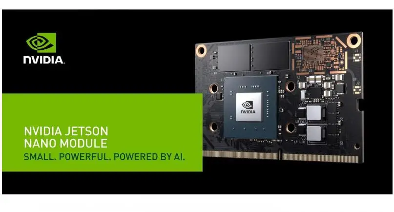 

NVIDIA Jetson Nano Module, Small AI SOM, with 16GB EMMC,B01,Production-Ready AI System On Module (SOM)