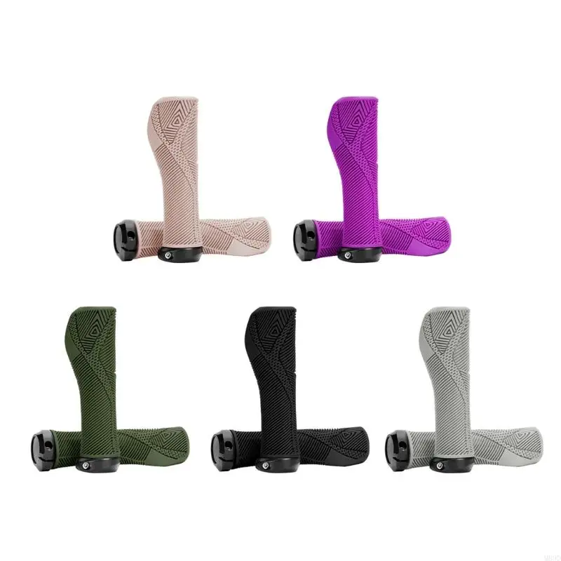 

M89D 2pcs Comfortable Bike Hand Grip Bike Handlebars Grip Easyly Install Bike Grip for Long Distances Cycling