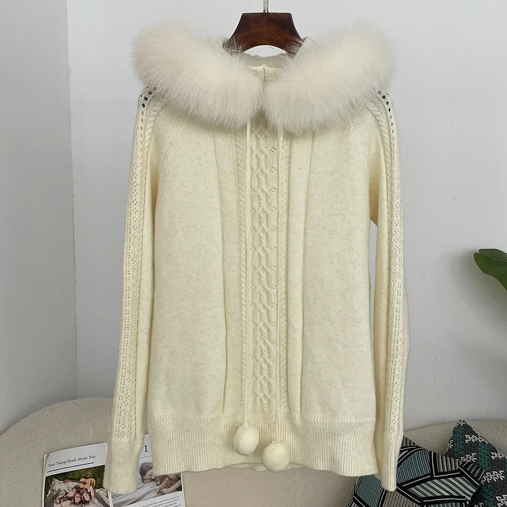 

Knitwear Tops for Woman Middle-aged Women's Clothing Winter Luxury Designer High-end 2025 Women's Long Sleeve Top Pullover Dame