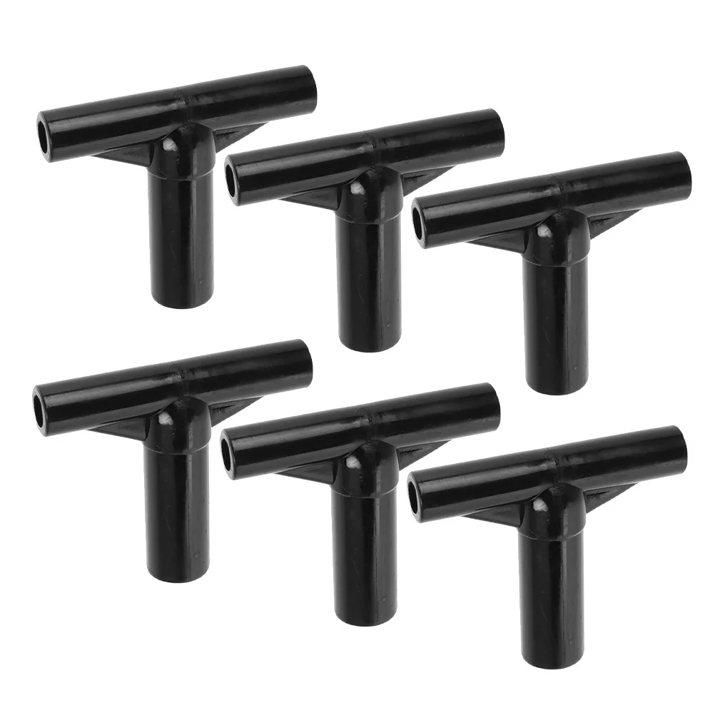 

6Pcs Trampoline Tube Protectors T-Tube Connector Covers Replacement Parts Secure Frame Connection Pole Accessories