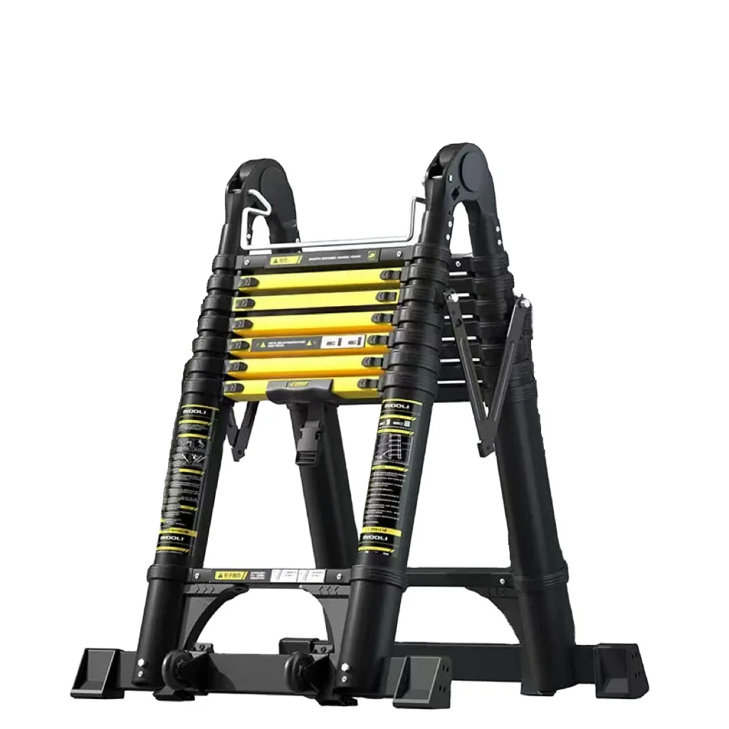 

Modern Designed Thickened Aluminum Alloy Telescopic Ladder Anti-Slip and Multifunctional Folding Ladder