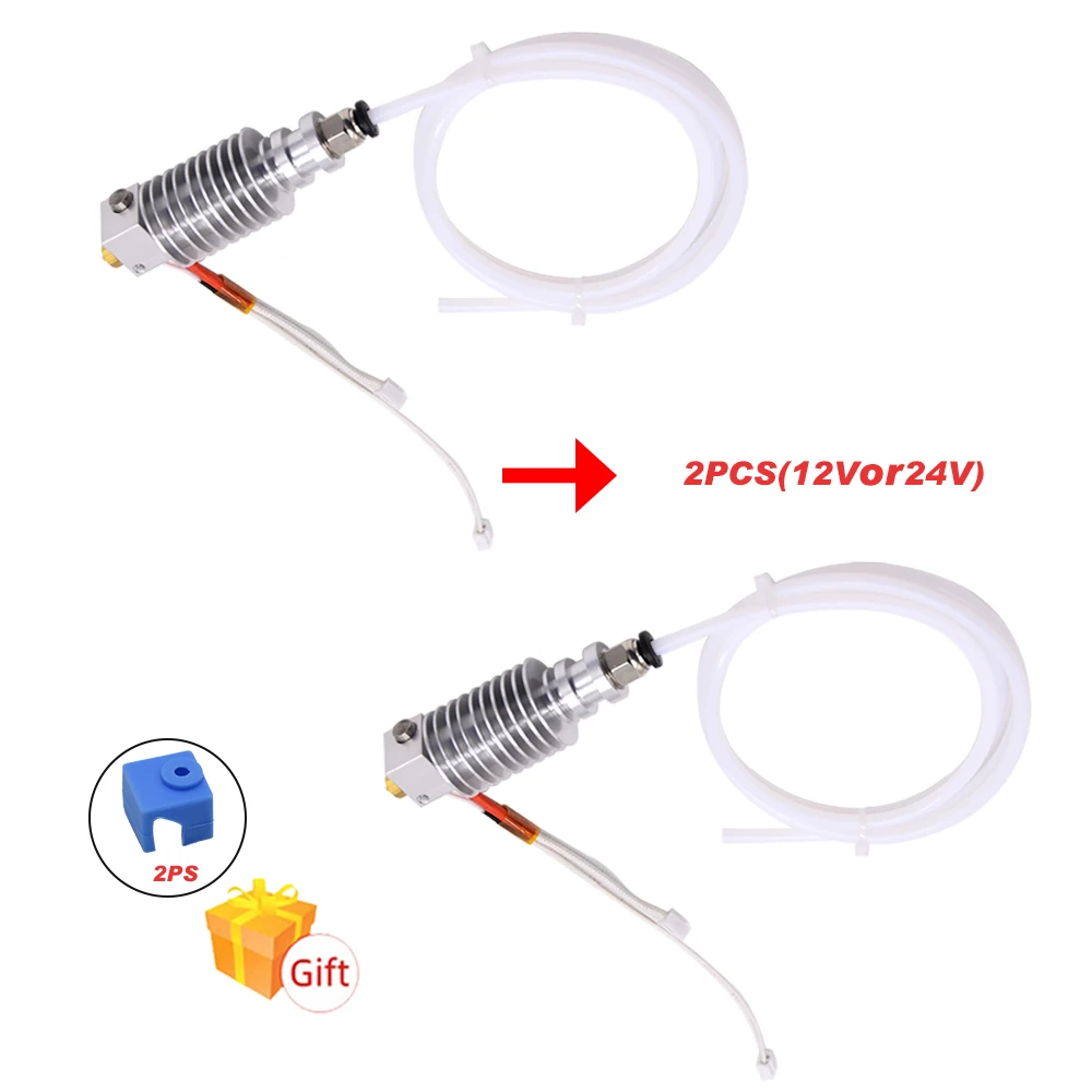 

Creativity I3 Mega Hotend 12V 24V Heater V5 Bowden Upgraded J3D Printer Parts For I3 Mega Mega-S Extruder 1.75mm MK3 I3