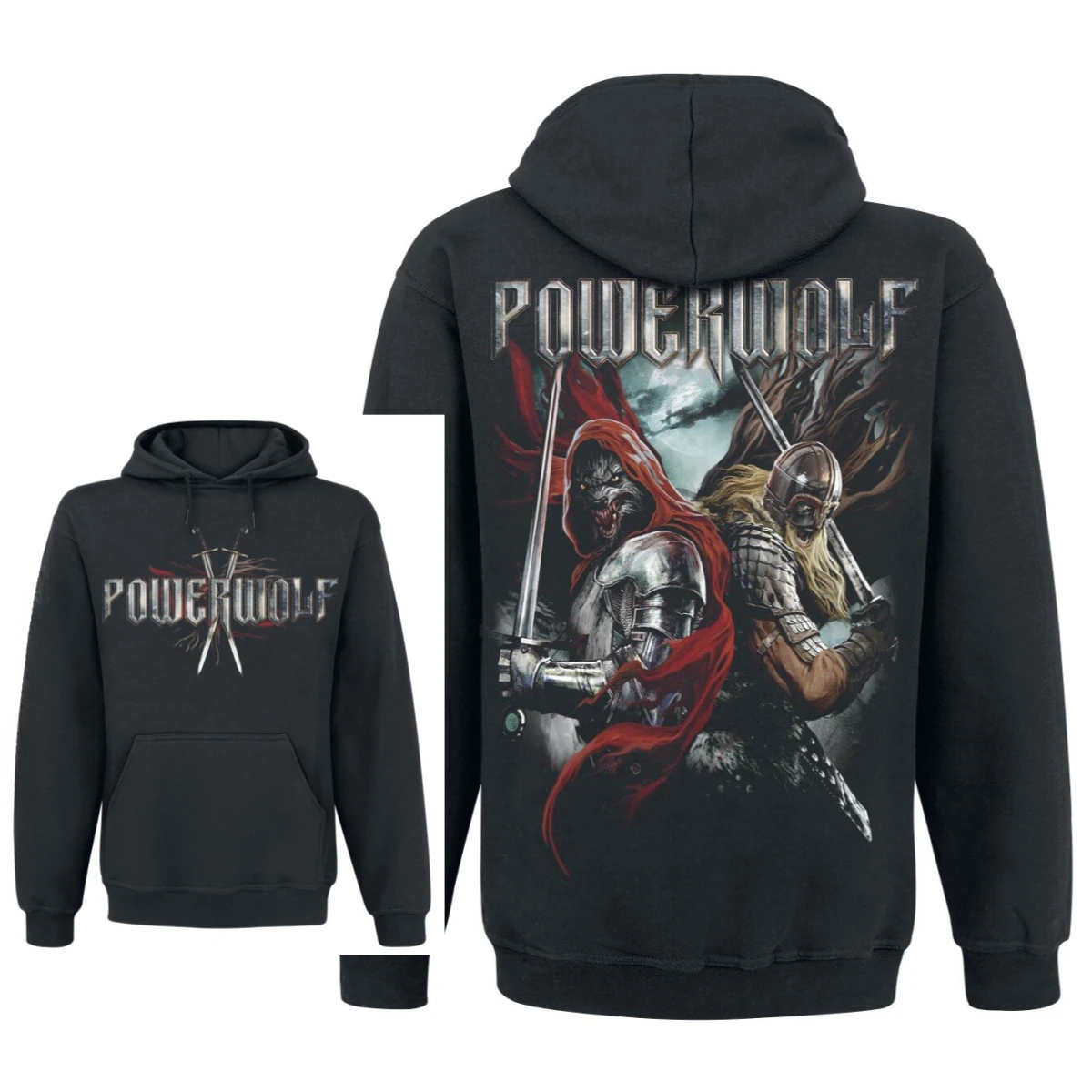 

Толстовка с принтом Powerwolf Band в ретро-стиле, толстовка в ретро-стиле, которую могут носить мужчины и женщины, осенняя и зимняя толстовка
