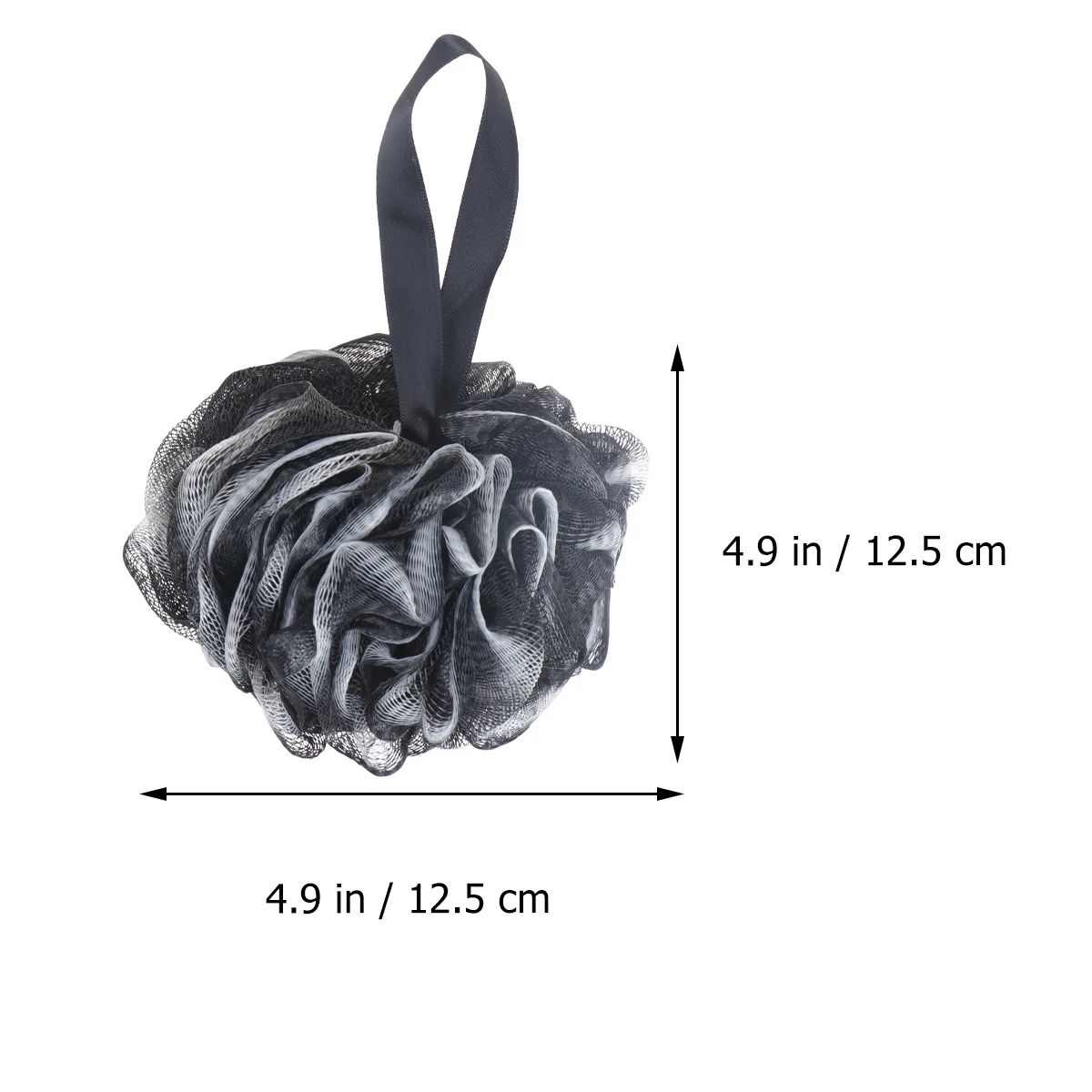 2 قطعة كرة استحمام الخيزران الفحم شبكة دش الغسيل حبل معلق الجسم نظيفة تقشير مهدئا العناية بالبشرة سبا كرة استحمام