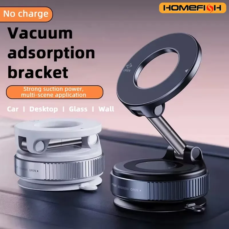 K007 Magnetic Phone Holder｜Three-axis Rotation For Free Adjustment｜A Convenient Choice For Multiple Scenarios.