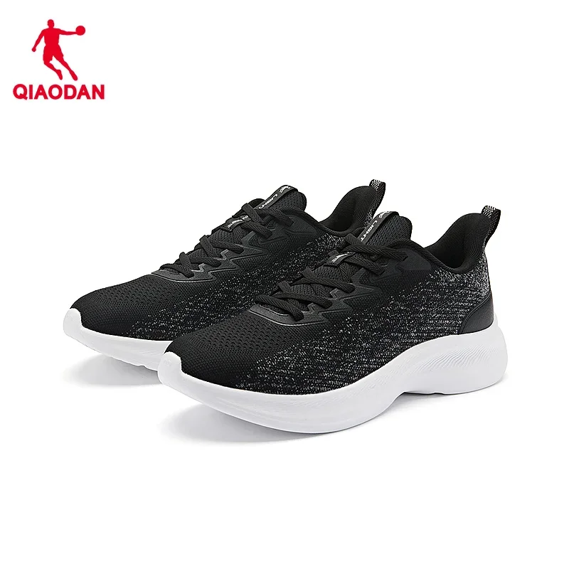 

QIAODAN сетчатые дышащие кроссовки для мужчин, 2024, легкие противоскользящие амортизирующие балансирующие мягкие спортивные кроссовки BM13240255