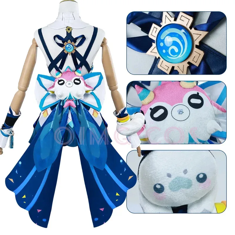 Mualani Cosplay Costume Uniform Anime Chinese Style Halloween Costumes For Genshin Impact Women Games;3,k8't,