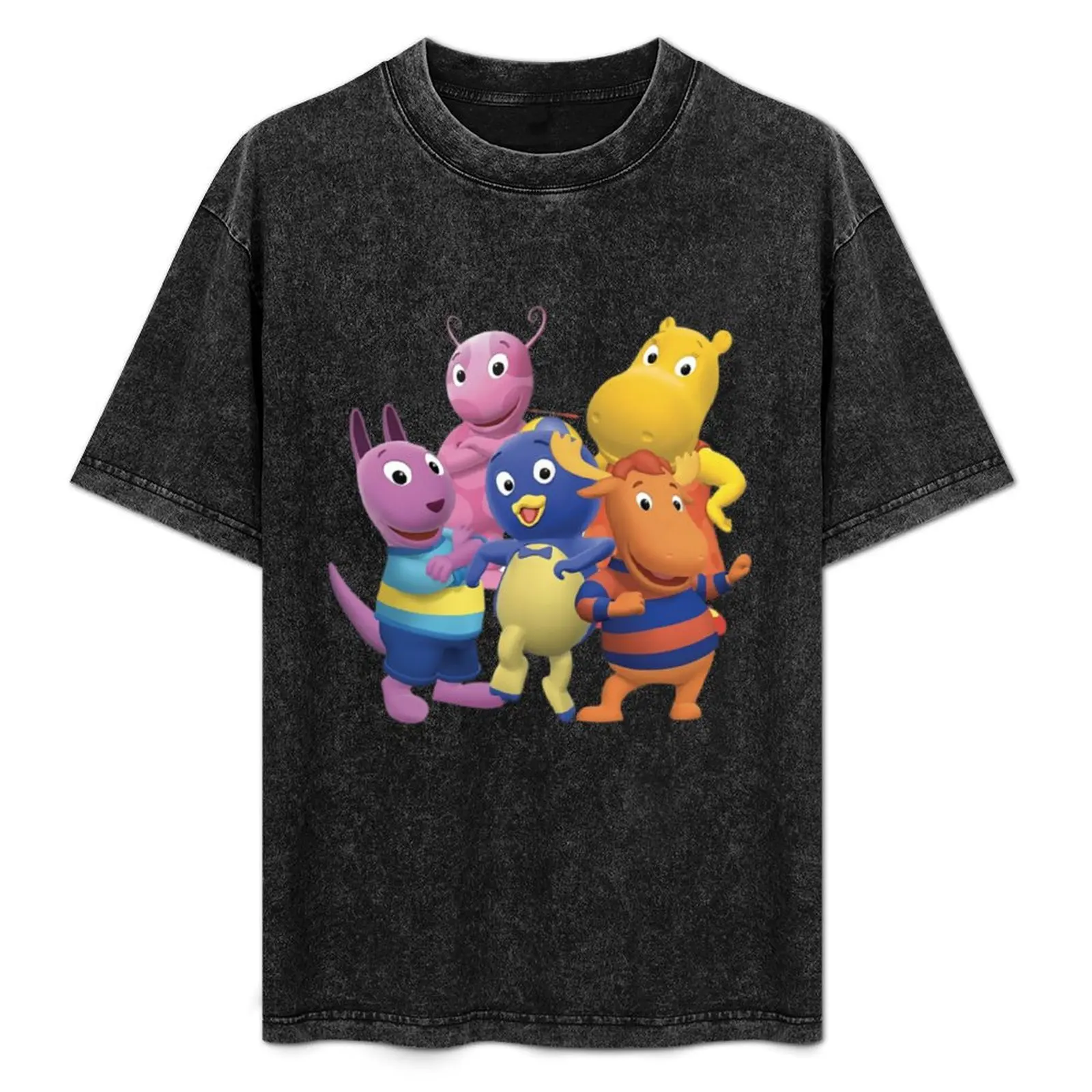 

backyardigans T-Shirt Short sleeve tee new edition mens designer t shirt