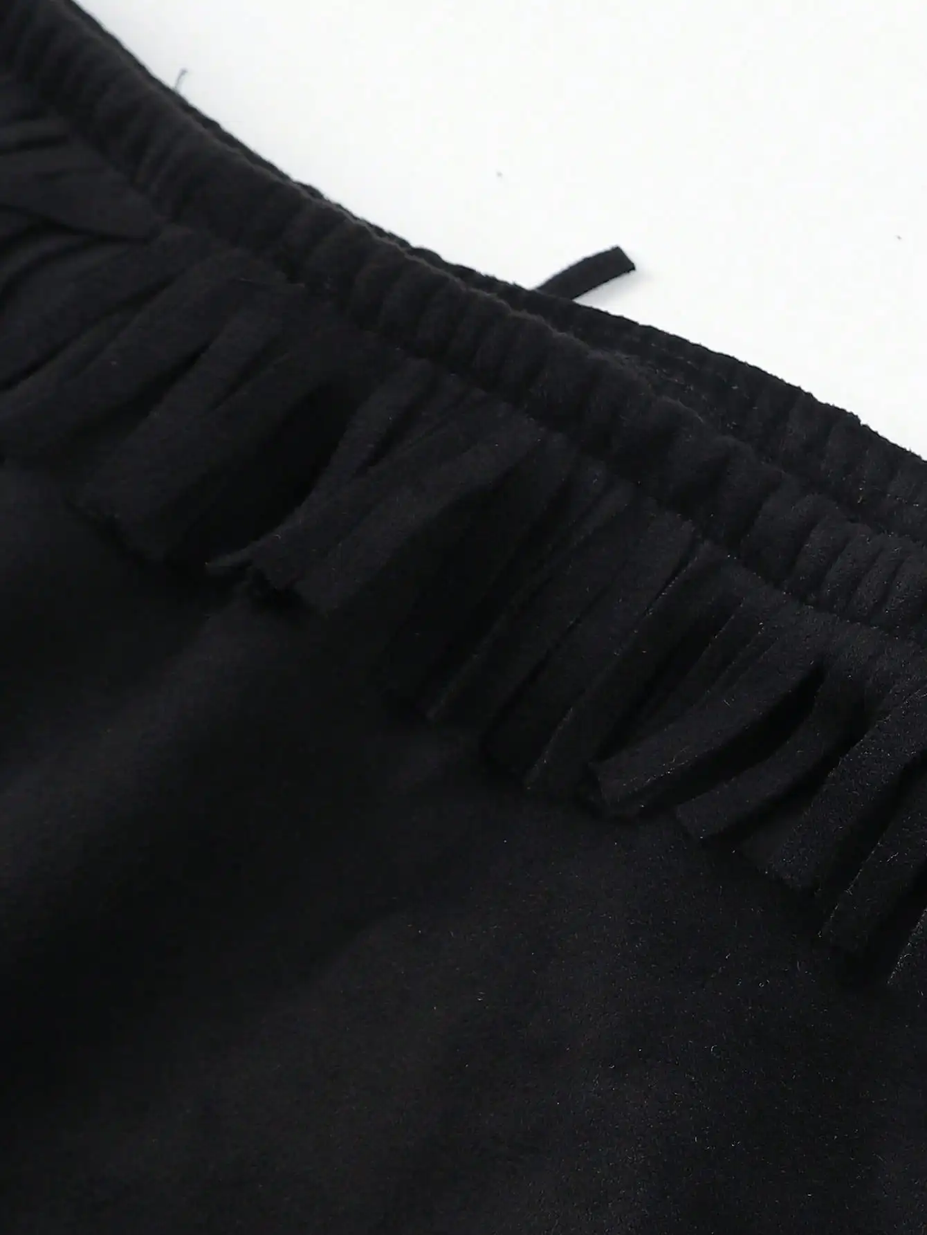 بلوزة BWQ Chic Vintage Western Goth Style مكشوفة الكتفين للنساء مع شرابات لجميع القديسين #5