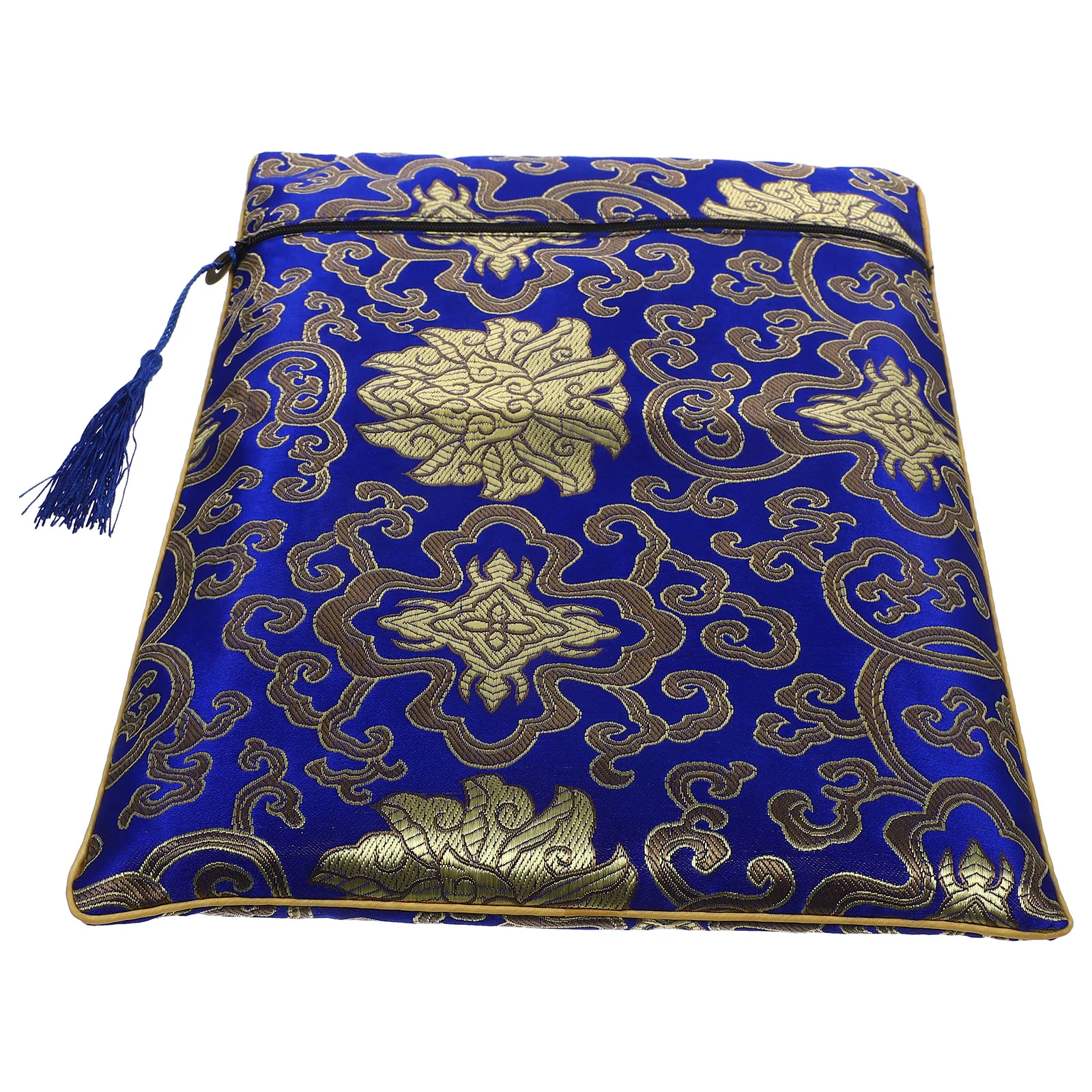 Zipper Bag Pen Pouch Notebook Storage Pencil Case Organizer Portable Silk Carrying Large Capacity Student