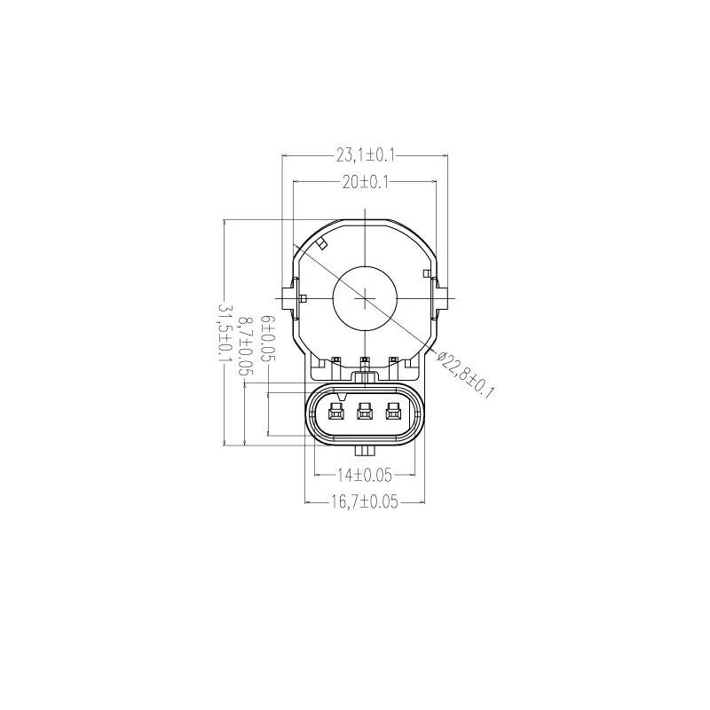 Car Accessory PDC Parking Sensor For BMW X3 X5 X6 E83 E60 E70 E71 ALFA ROMEO 66209231287 66209139868 66209233037 Reverse Sensor image 5