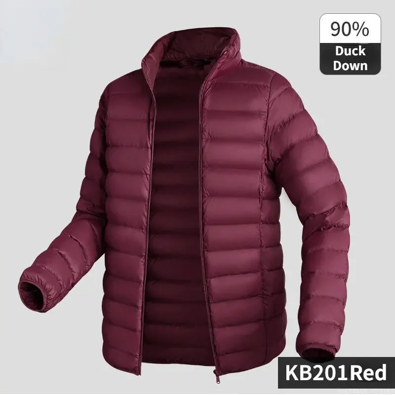 Youpin Winter Warm Ultra Light Down Jacket 3D Cut Waterproof 90 White Duck Down Soft Portable Men Outerwear Streetwears Clothes