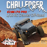 RGT CHALLENGER EX86170 PRO RC Crawler 4WD RTR 1/10 RC Electric Remote Control Model Car Off-Road Buggy Adult Kids Toys