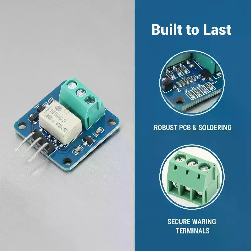 DC 3V Mini Signal Relay Module With Reliable Operation And Compact Size Perfect For DIY Projects Home Automation Circuit Design