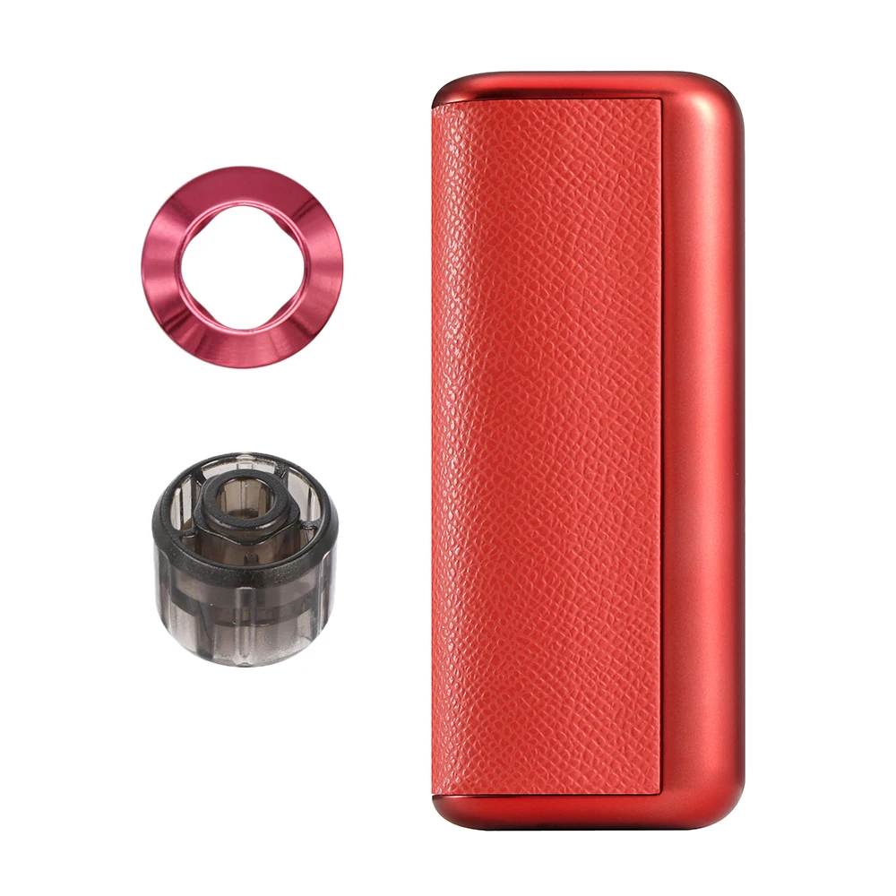 JINXINGCHENG ILUMA Prime 14 ألوان غطاء + حلقة + حافظة جلدية ل IQOS ILUMA رئيس يغطي حامل واقية ل IQOS اكسسوارات