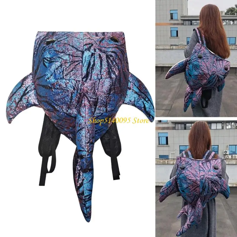 Mochila forma tubarão DXAE para homens homens viajam para laptop casual Mochila Caminhada Daypack