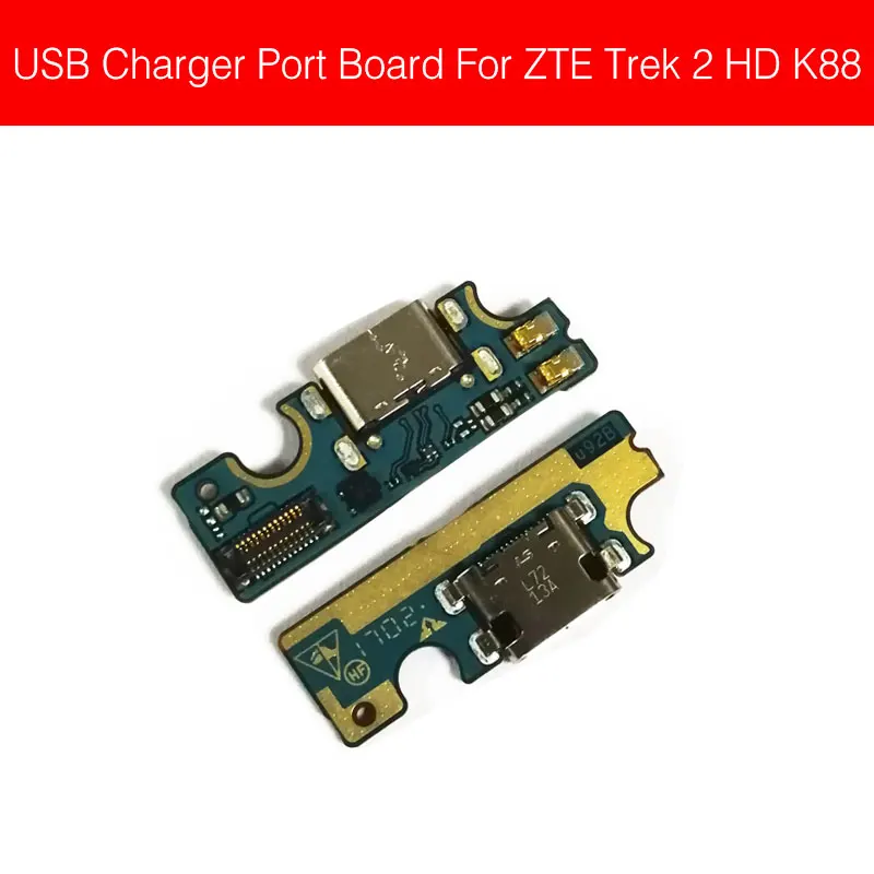 USB Charger Jack Port Board For ZTE Trek 2 HD K88 Chargring Usb Plug Dock Board Flex Ribbon Cable Replacement Repair Parts