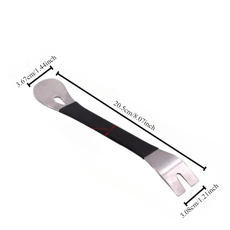 

1PC Steel Pry Tool with Buckle Screwdriver for Car Audio Navigation And Interior Door Panel Installation/Disassembly