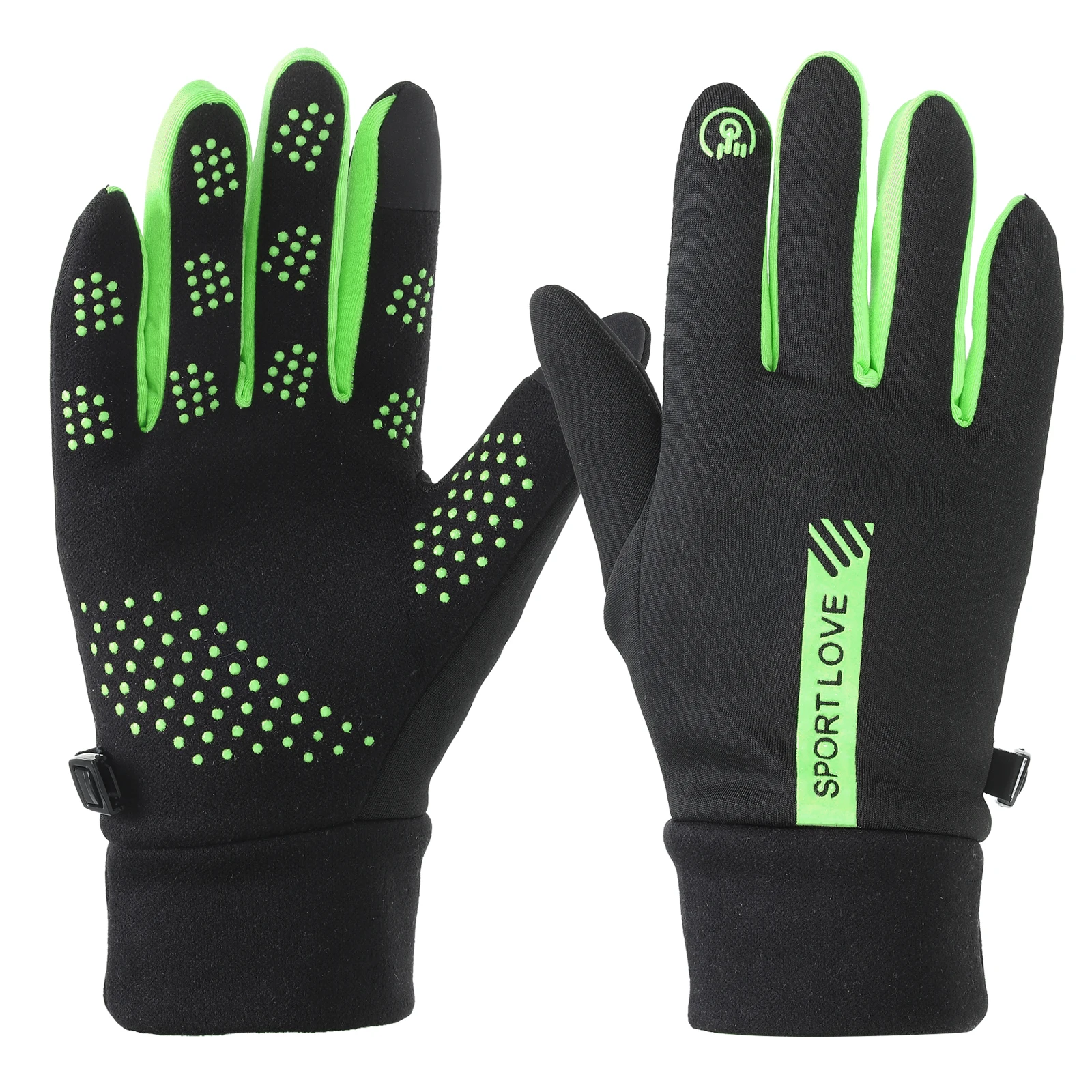 

Winter Unisex Snowboard Ski Gloves Cotton Velvet Non-slip Touch Screen Waterproof Motorcycle Cycling Fleece Warm Snow Gloves