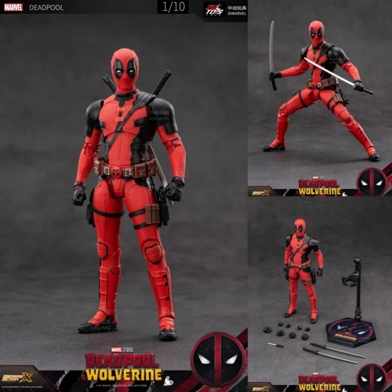 2024 Hot Marvel Wolverine And ZD Deadpool  Action Figure Toy Deadpool 3 Figures Super Hero Pvc Handmade Model Doll Boys Gifts