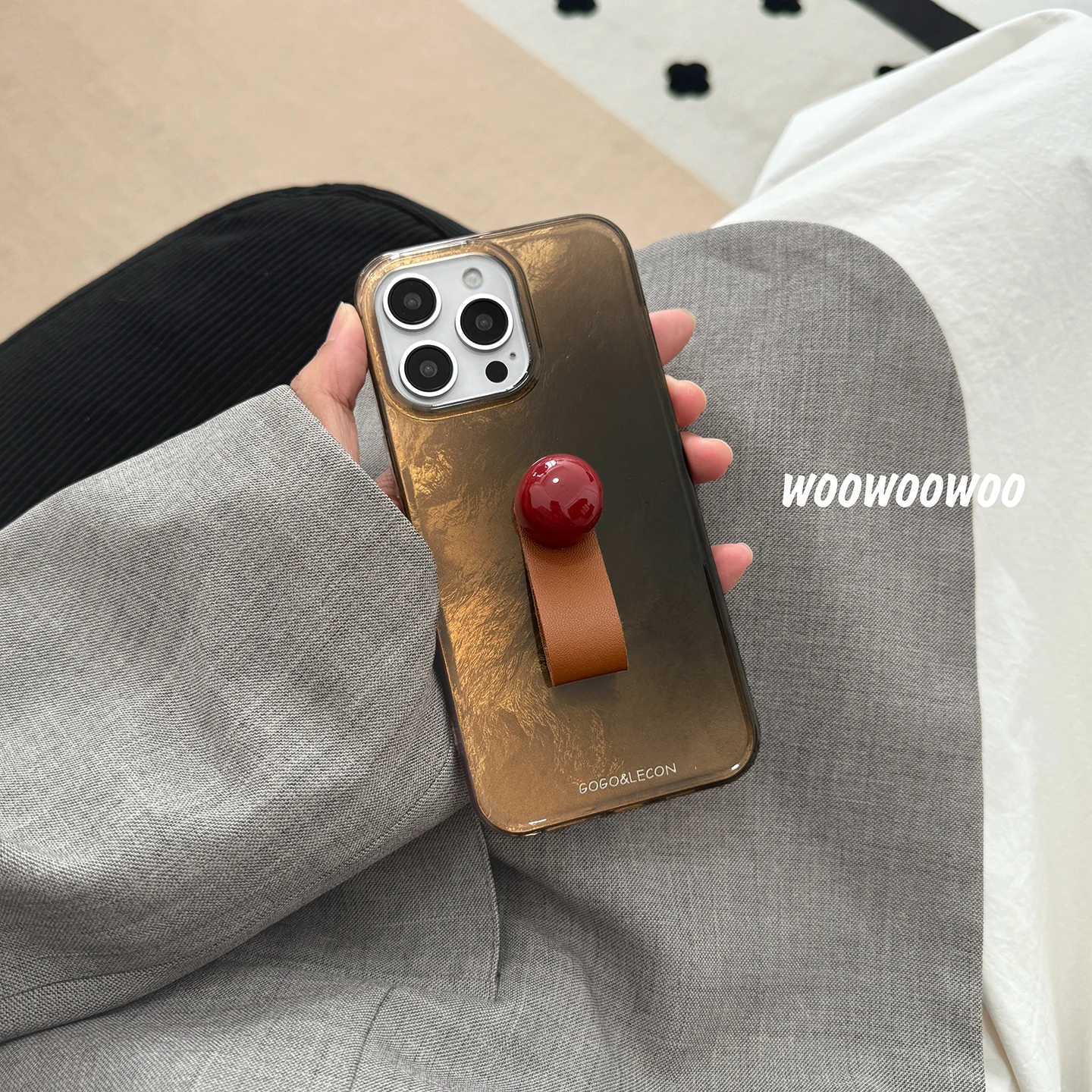 Fashion Gradient color Phone Case For iPhone 16 Pro 14 15 13 Pro Max Cover with Sphere RingShockproof Silicone Cute Cases 15Pro