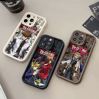 Yu Gi Oh Anime For Apple iPhone 15 14 13 12 11 XS XR X 8 7 Pro Max Plus Soft Eye Ladder Phone Case Cover