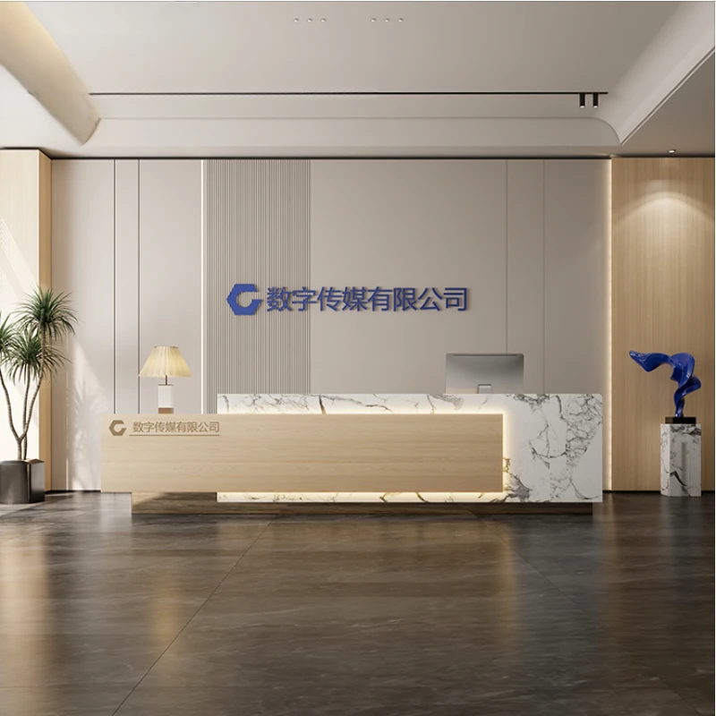 

Coffee Luxury Beauty Reception Desk Checkout Spa Office Supermarket Reception Desk Executive Mostrador Oficina Shop Furniture