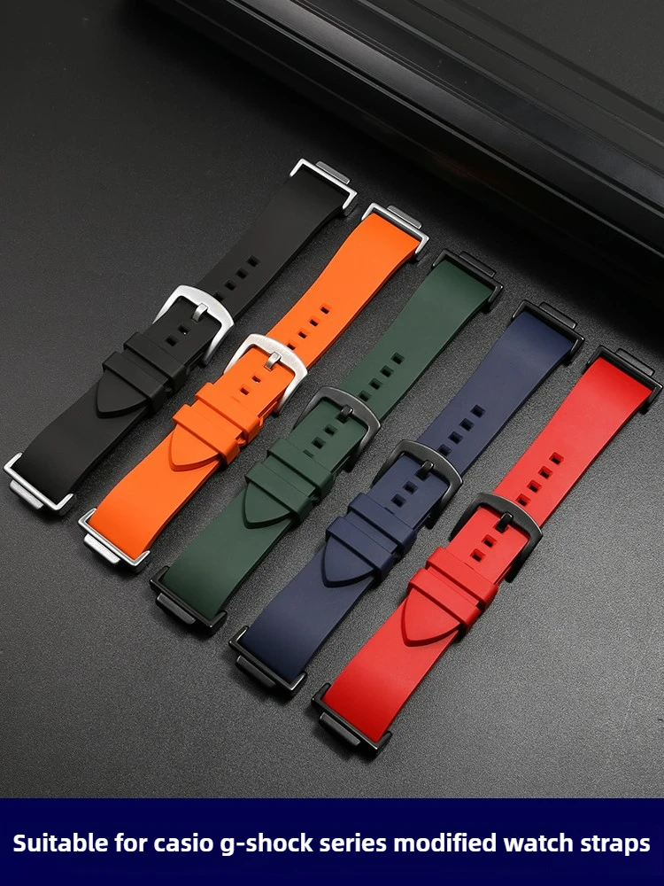مناسبة لحزام ساعة Casio G-SHOCK المطاطي الفلوري GM110 GM2100 GA110GA900 المعدل #1