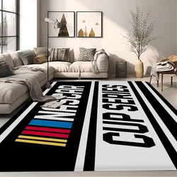 N-NASCARS Racing Car Hallway Carpet Washable Non-Slip Living Room Sofa Chairs Area Mat Kitchen Doormat Area Rug