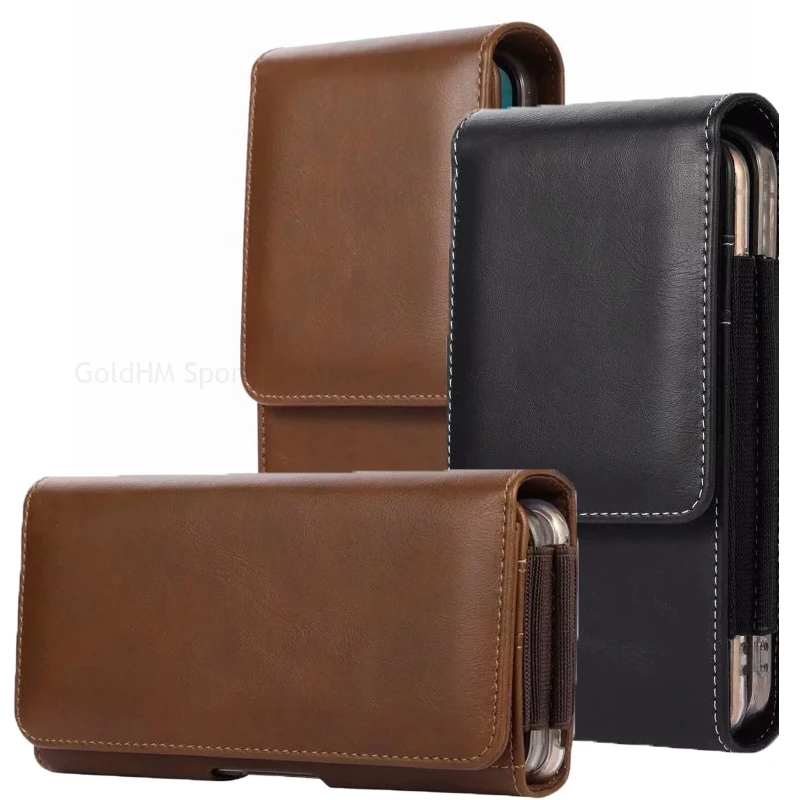 Phone Pouch Case For Tecno Spark Go 1S Phone Flip Leather Case For Spark 30C 10C 9T 20 Pro Plus Magnetic Belt Wallet Waist Bag