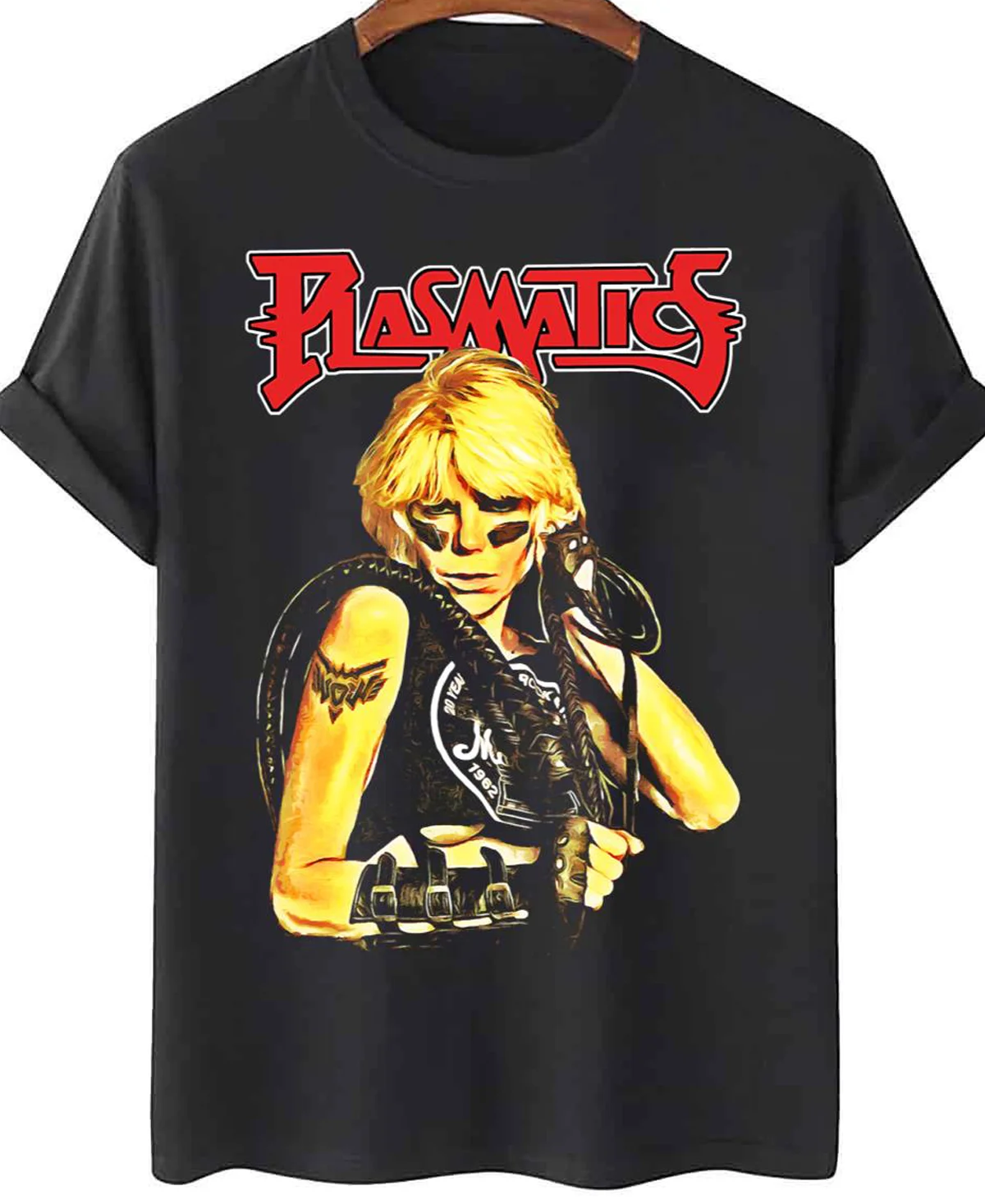 Plasmatics punk rock T-shirt black Short sleeve All Sizes S-5Xl 1F345