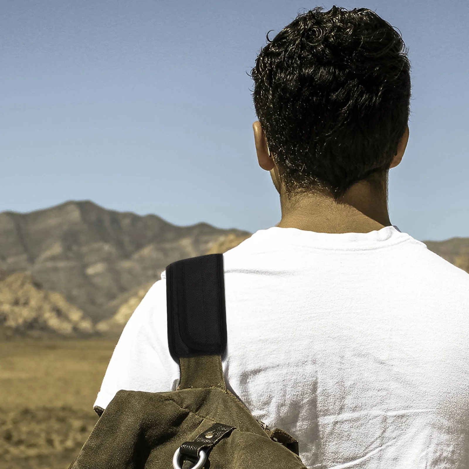 

Oxford Cloth Weight-Reducing Shoulder Pads Comfortable Decompression Strap Pad For Backpack School Hiking Bag Lightweight